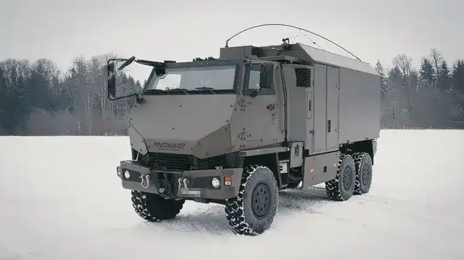 DURO IIIP Swiss 6x6 Mine-Resistant Ambush Protected (MRAP) (B)